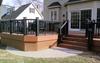 Big, beautiful, expensive deck in Glen Ellyn. A-Affordable Decks deck contractor