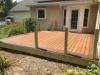 Trex deck with a border. Wheaton 2016 A-Affordable Decks