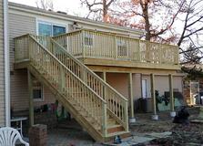 Addison Il Treated deck A-Affordable Decks