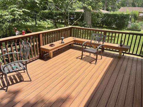 Trex Transcend deck in Elmhurst IL 2022 A-Affordable Decks