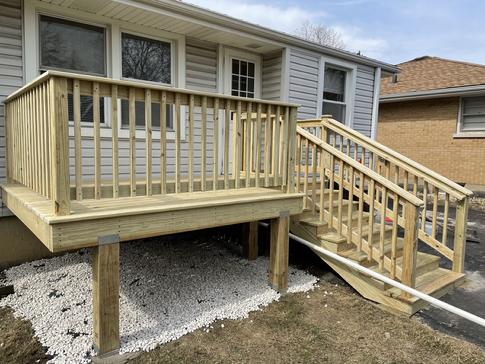 Villa Park small deck 2021 A-Affordable Decks