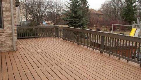 Trex vinyl composite deck - Burr Ridge by A-Affordable Decks